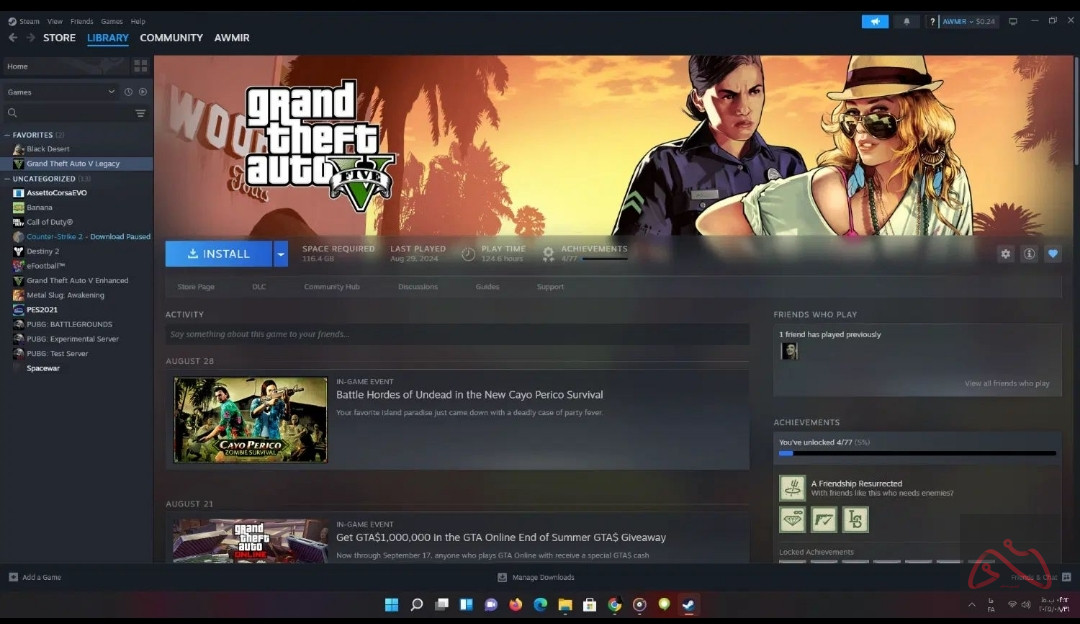 Gta v | ریجن آرژانتین استیم